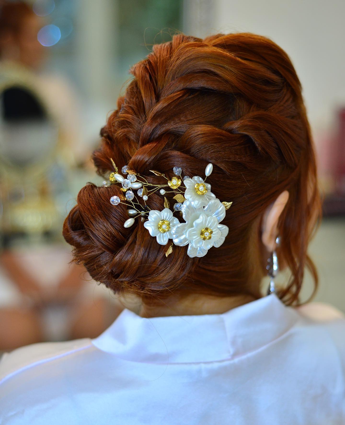 Penteado de Longa Duração para Noiva no Bairro Fátima | Walkiria Vitoriano
